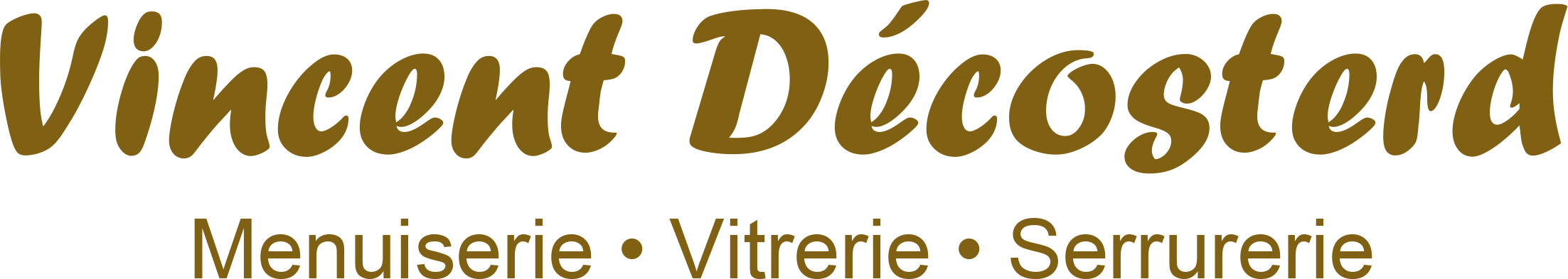 Vincent Decosterd-Menuiserie Vitrerie Serrurerie