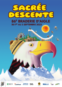 Affiche braderie d'Aigle 2023